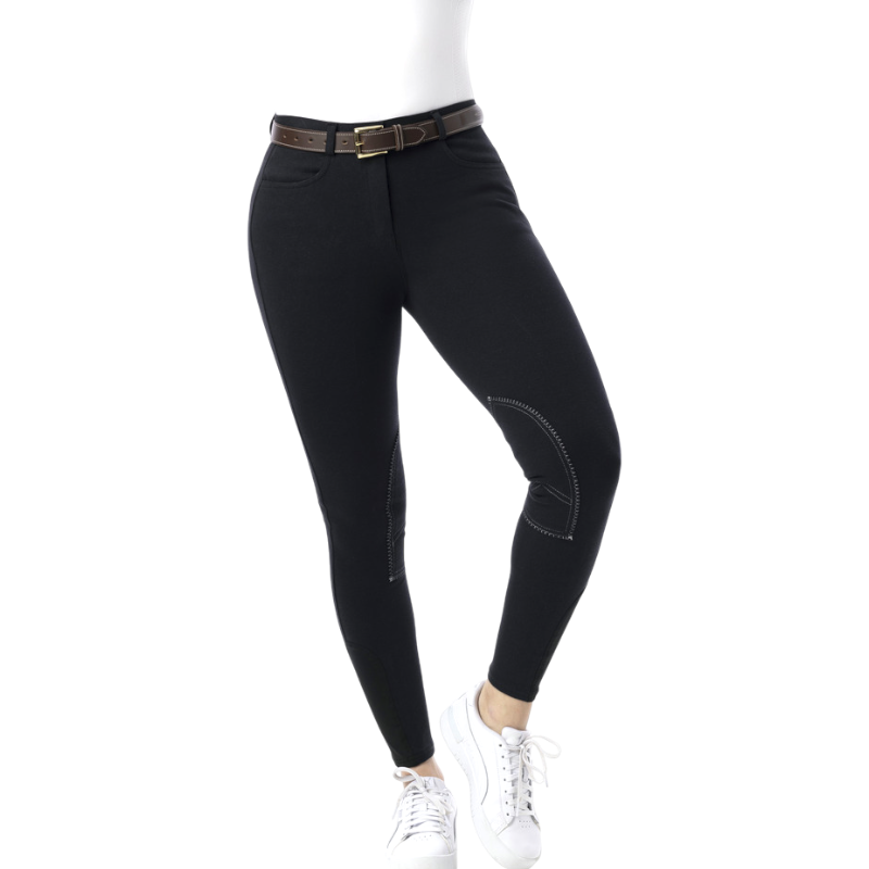 Riding World - Pantalon d'équitation enfant Alexandrie noir | - Ohlala