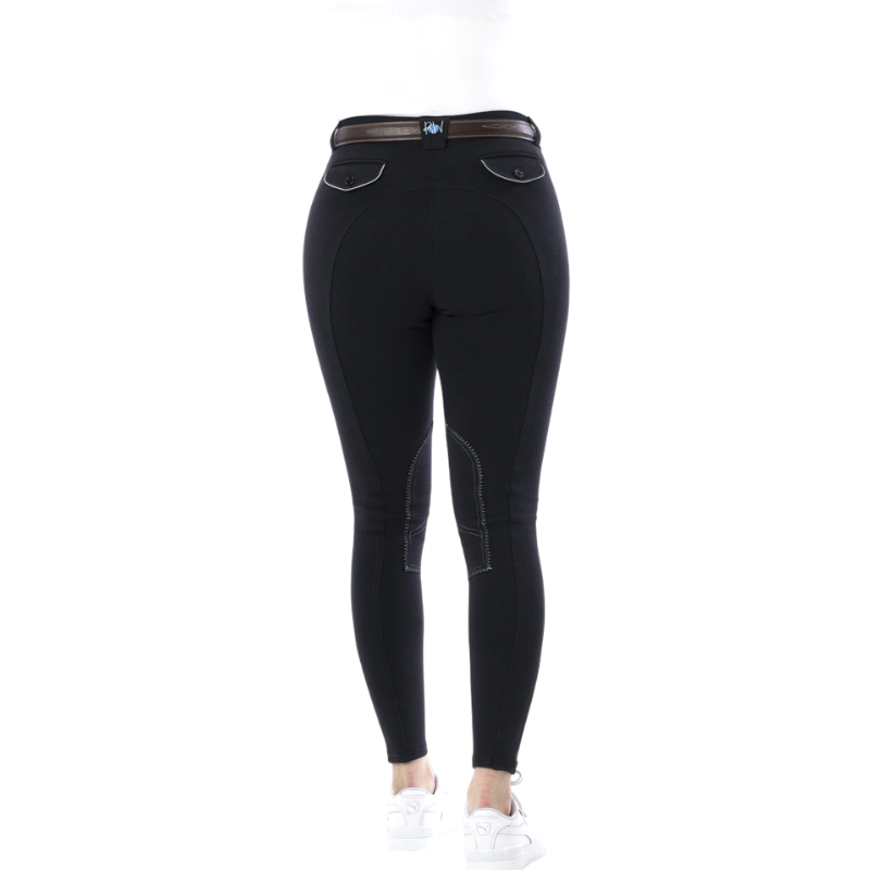 Riding World - Pantalon d'équitation enfant Alexandrie noir | - Ohlala
