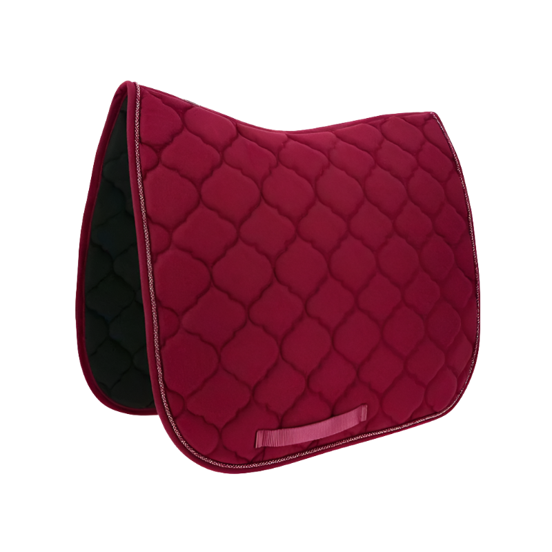 Riding World - Tapis de dressage Rope bordeaux | - Ohlala