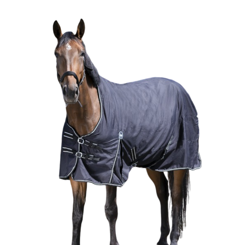 Riding world - Couverture imperméable oxford noir 220g | - Ohlala