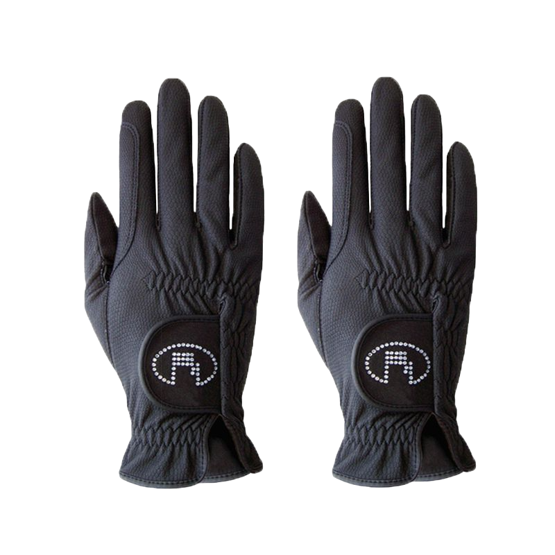 Roeckl - Gants d'équitation Lisboa Noir | - Ohlala