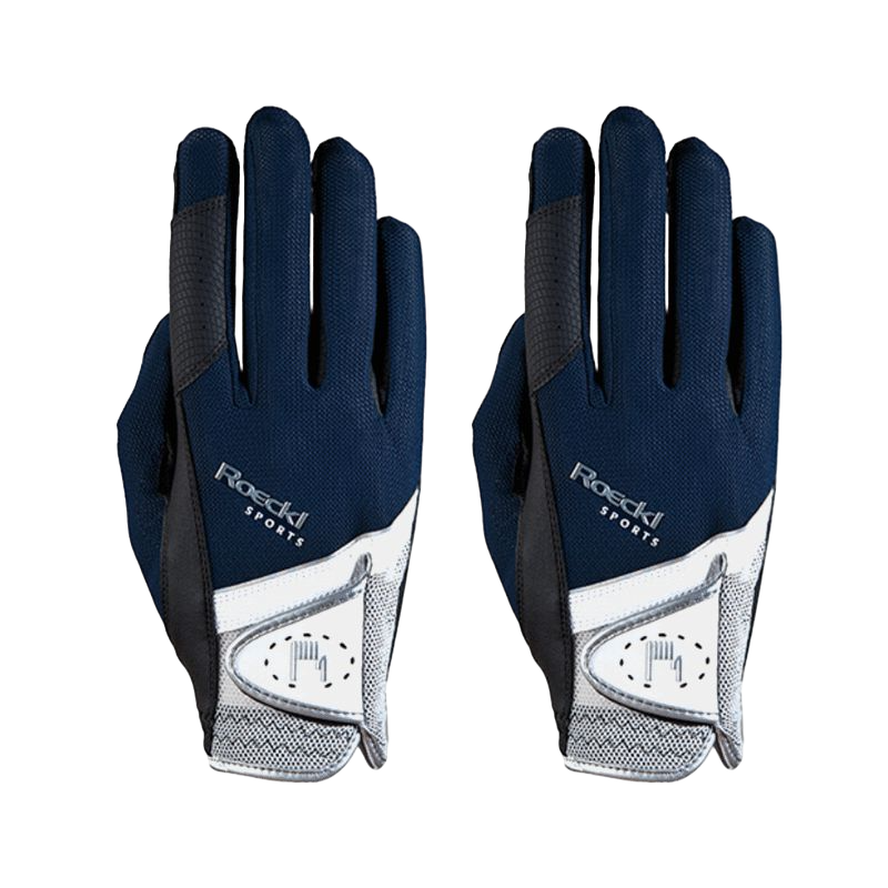 Roeckl - Gants d'équitation Madrid marine | - Ohlala
