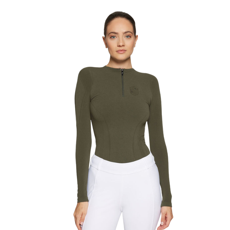 Samshield - Baselayer manches longues femme Zelda avocado | - Ohlala