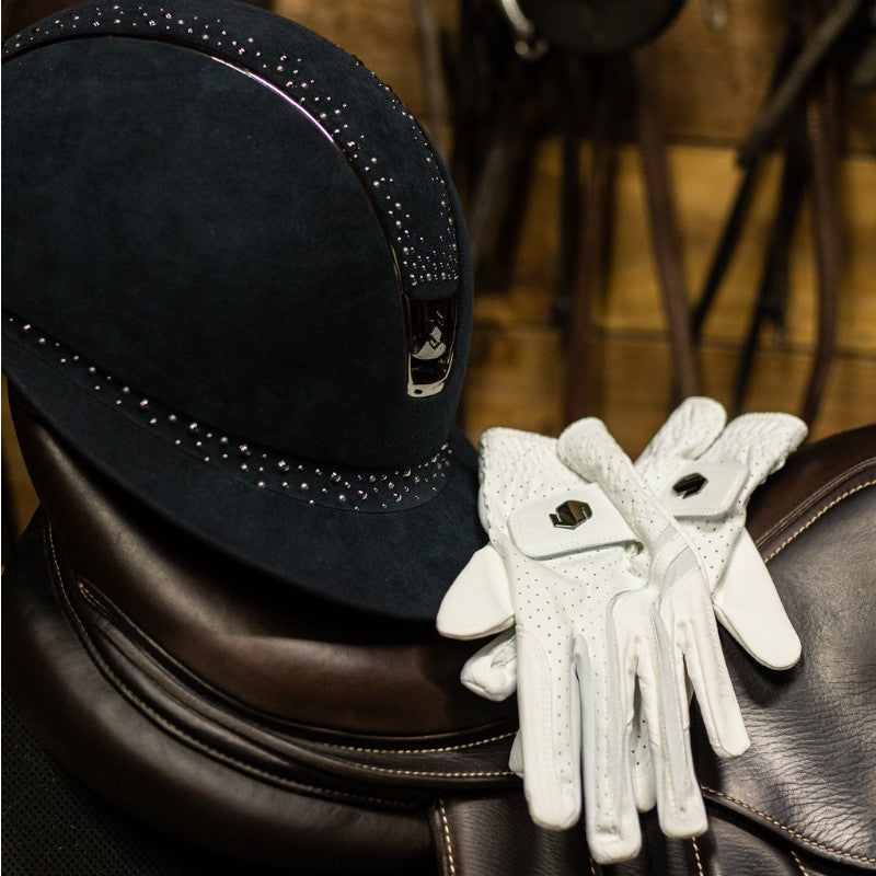 Samshield - Gants V-Skin blazon blanc/ noir chrome | - Ohlala