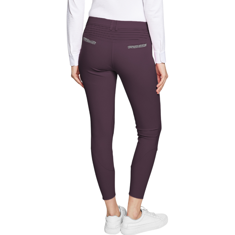 Samshield - Women's riding pants Adèle aubergine
