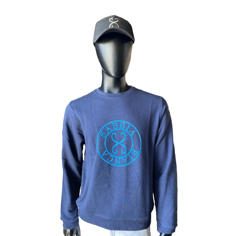 Sabbia Bianca - Sweat homme Matteo marine | - Ohlala