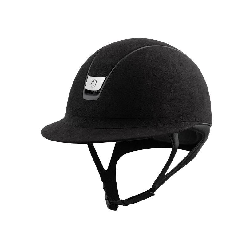 Samshield - Casque d'équitation Miss Shield 2.0 Premium Alcantara noir | - Ohlala
