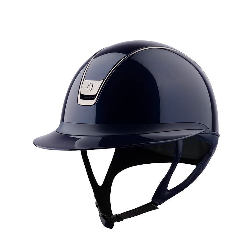 Samshield - Casque d'équitation Miss Shield 2.0 Shadowglossy bleu | - Ohlala