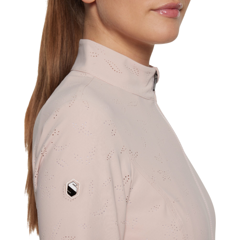 Samshield - Veste bomber manches longues femme Hannah powder pink | - Ohlala