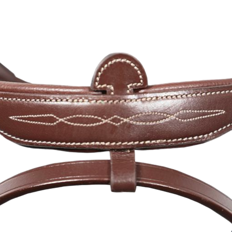 Signature by Antarès - Bridon Muserolle Combinée marron | - Ohlala