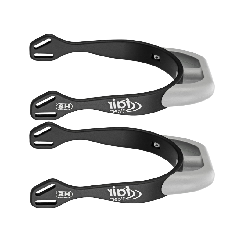 Sprenger - Eperons Fairrider plats noir/ argent | - Ohlala