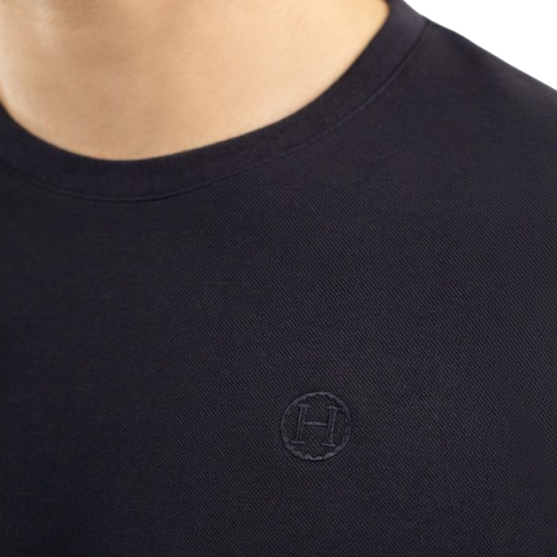 Harcour - T-shirt à manches courtes homme Titouan marine | - Ohlala