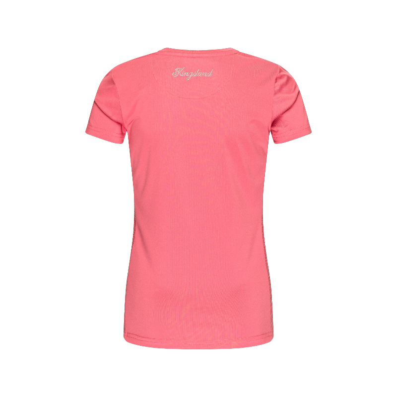 Kingsland - Junior Round Neck short-sleeve children's T-shirt pink cherry