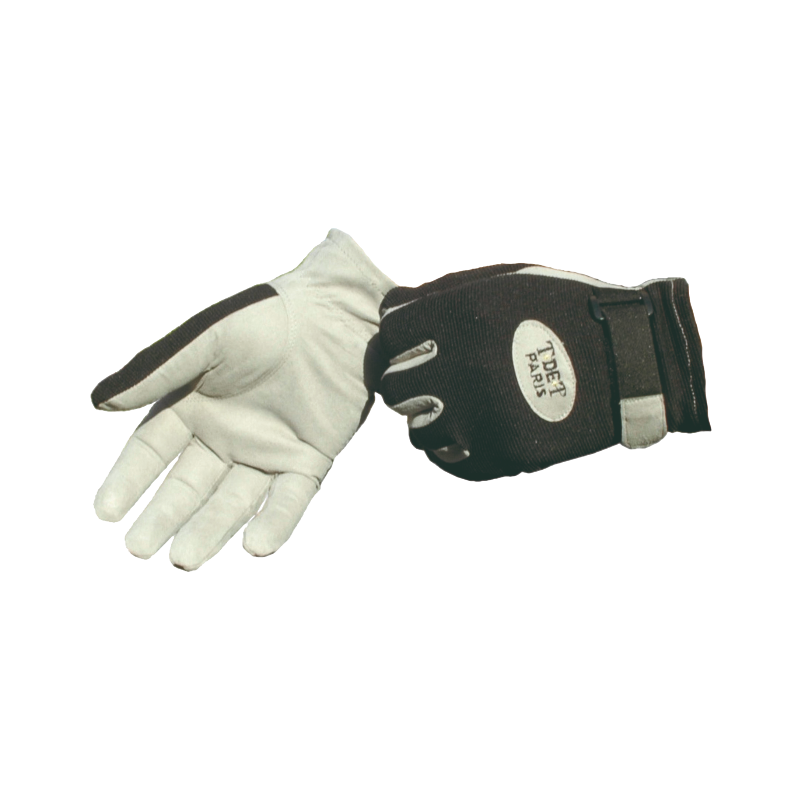 TdeT - Gants d'équitation Evasion Competition noir | - Ohlala