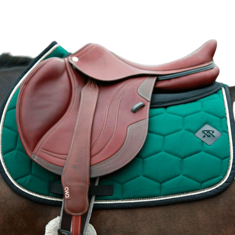 Oxxer - Tapis de dressage intemporels vert sapin | - Ohlala