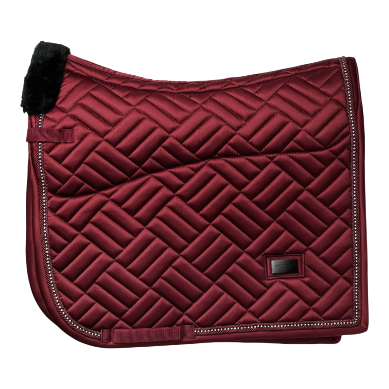 Equestrian Stockholm - Tapis de dressage Crystal bordeaux