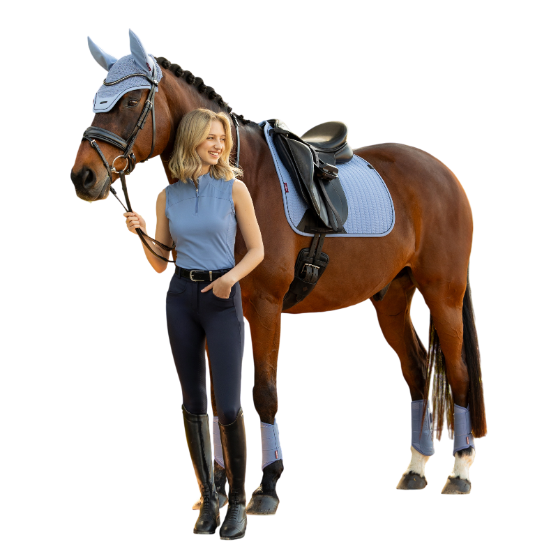 LeMieux - Tapis de dressage Essence powder blue | - Ohlala