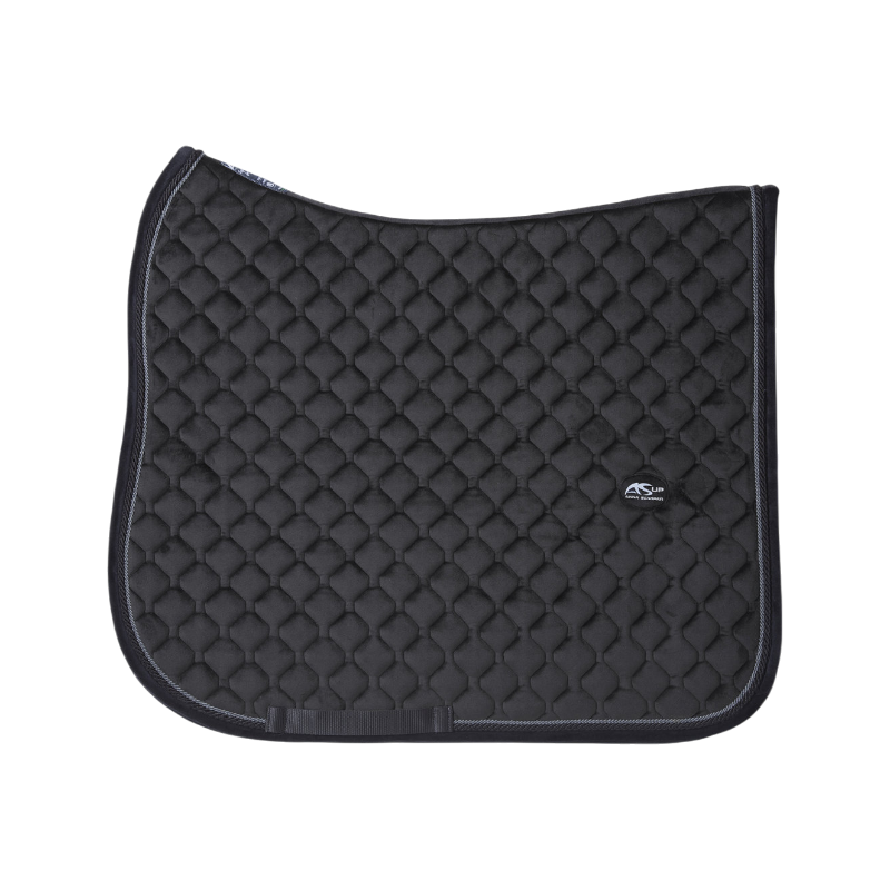 Anna Scarpati - Quinoa 27 black velvet dressage saddle pad