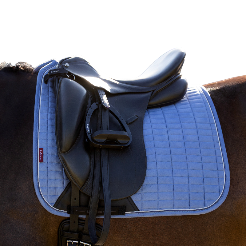 LeMieux - Tapis de dressage Suede powder blue | - Ohlala