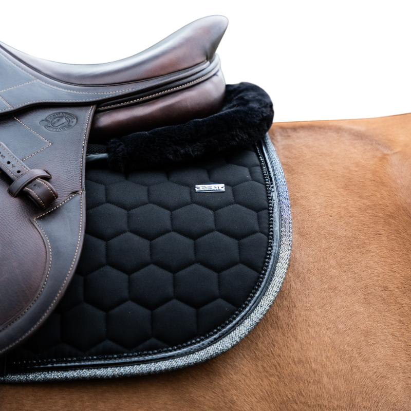 GEM - Tapis de selle Atlas noir | - Ohlala