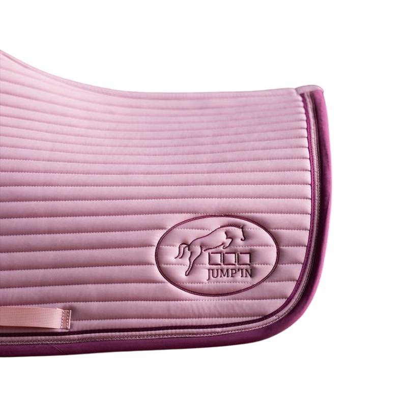 Jump'In - Tapis de selle Balthazar rose/ framboise