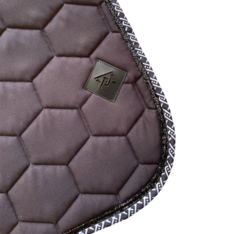 Oxxer - Tapis de selle Monogramme anthracite | - Ohlala