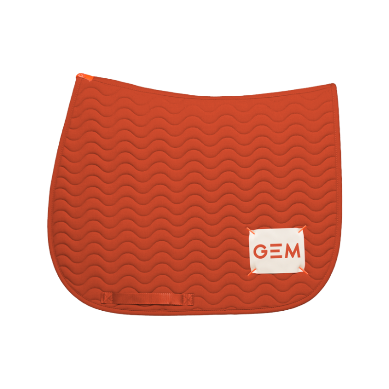 GEM - Tapis de selle Touc Touc brique