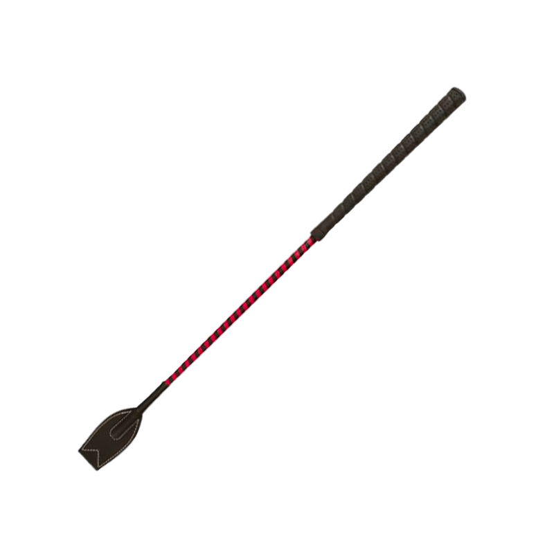 TdeT - Cravache Sucre d'Orge rouge/noir | - Ohlala