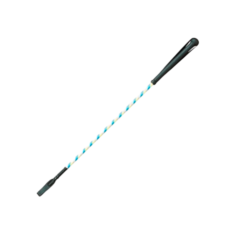 TdeT - Zijderlint geel/blauw lint