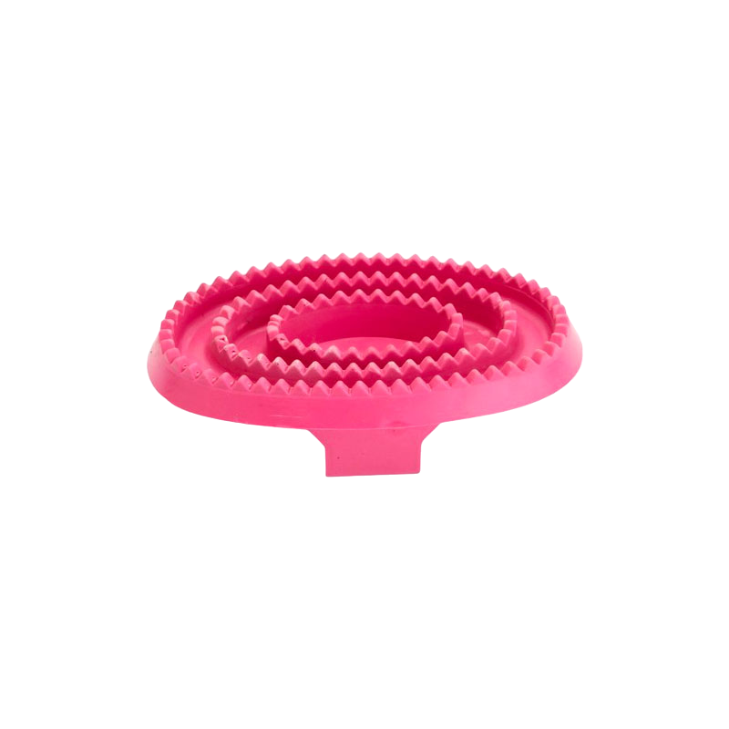 TdeT - Étrille caoutchouc rose | - Ohlala