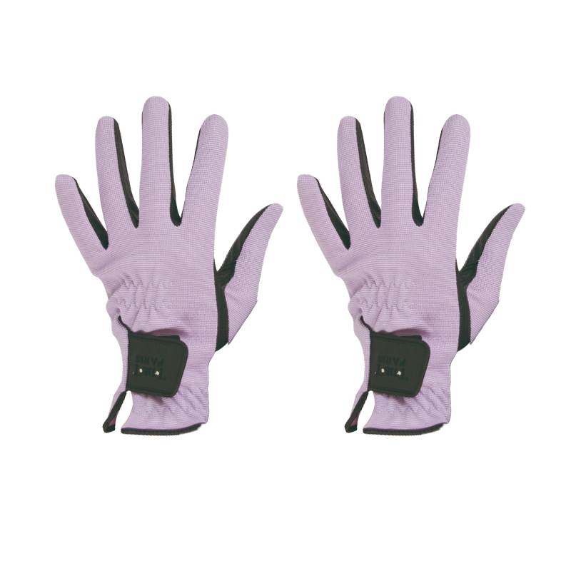 TdeT - Gants d'équitation Club violet | - Ohlala