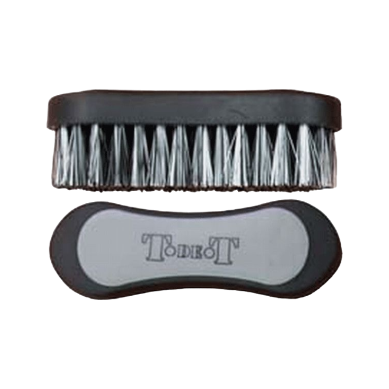 TdeT - Brosse de tête bicolore noir/gris