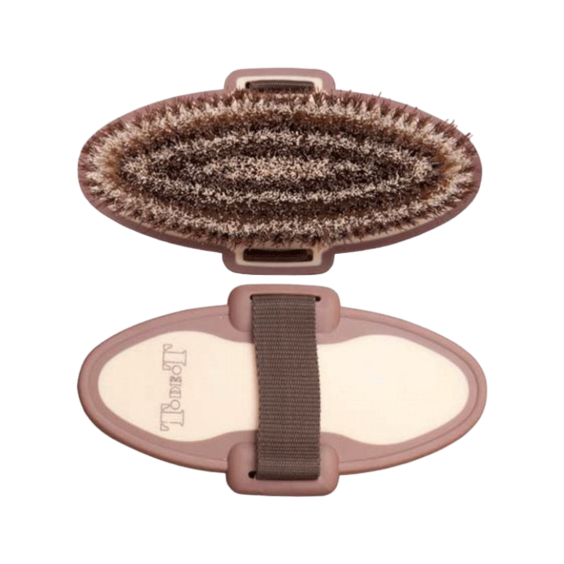 TdeT - Brown/Beige Two -Colored Soft Brush