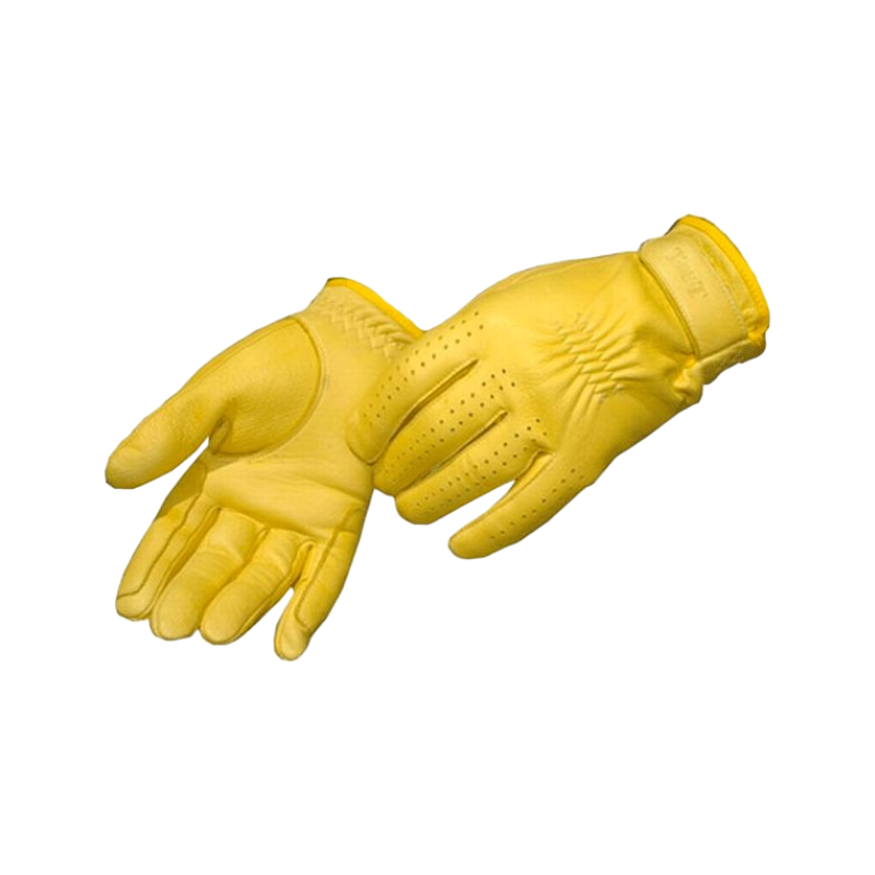 TdeT - Gants daim gold | - Ohlala