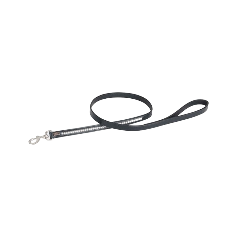 TdeT - Laisse pour chien clincher noir/blanc | - Ohlala