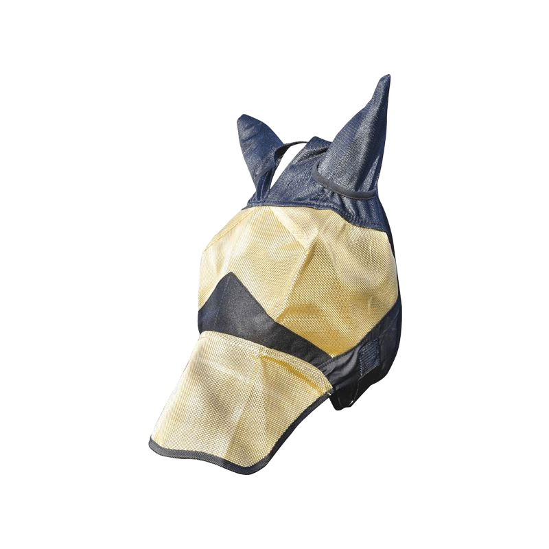 TdeT - Masque anti-mouches noir/ gold | - Ohlala