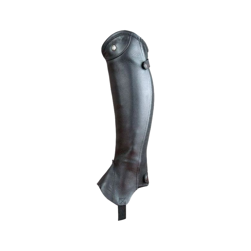 TdeT - Mini chaps Schubert cuir 2ème choix marron | - Ohlala