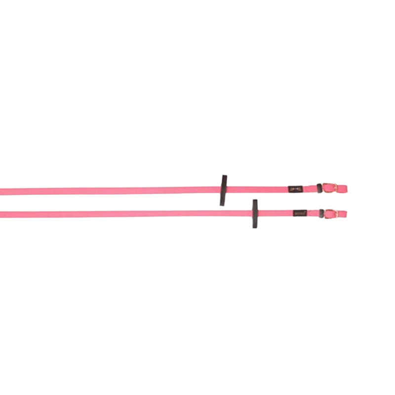 TdeT - Rênes Biotack® lisses rose | - Ohlala