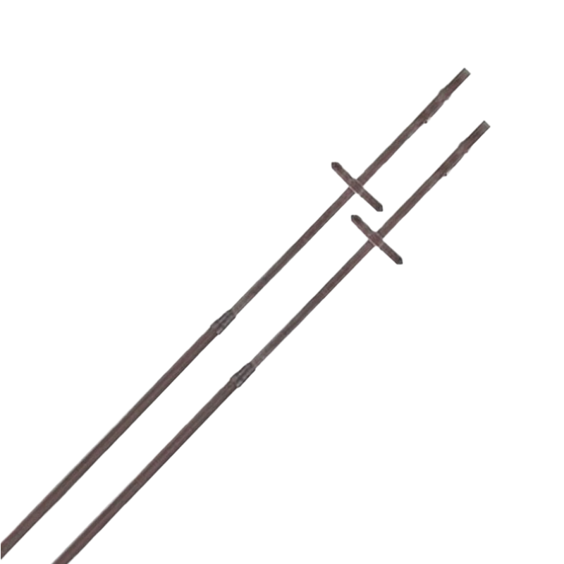 TdeT - Rênes caoutchouc petits picots havane foncé | - Ohlala