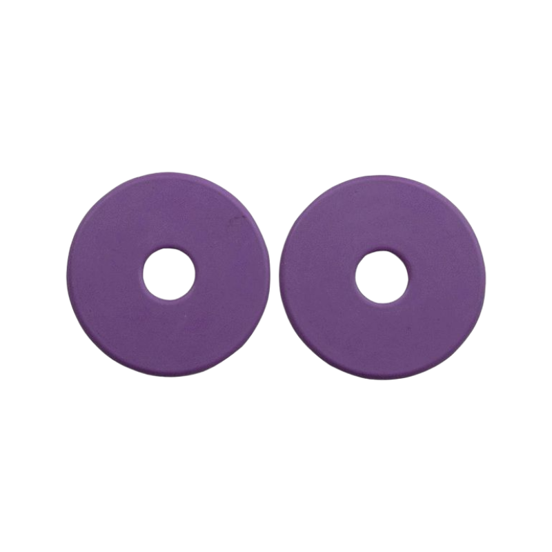 TdeT - Rondelles de mors en caoutchouc violet | - Ohlala