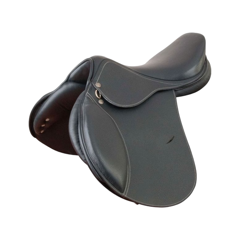 TdeT - Selle cuir mixte Barry noir | - Ohlala