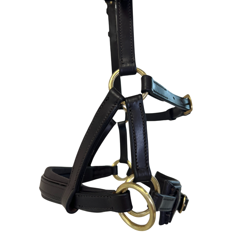 TdeT - Sidepull en cuir No More havane foncé | - Ohlala