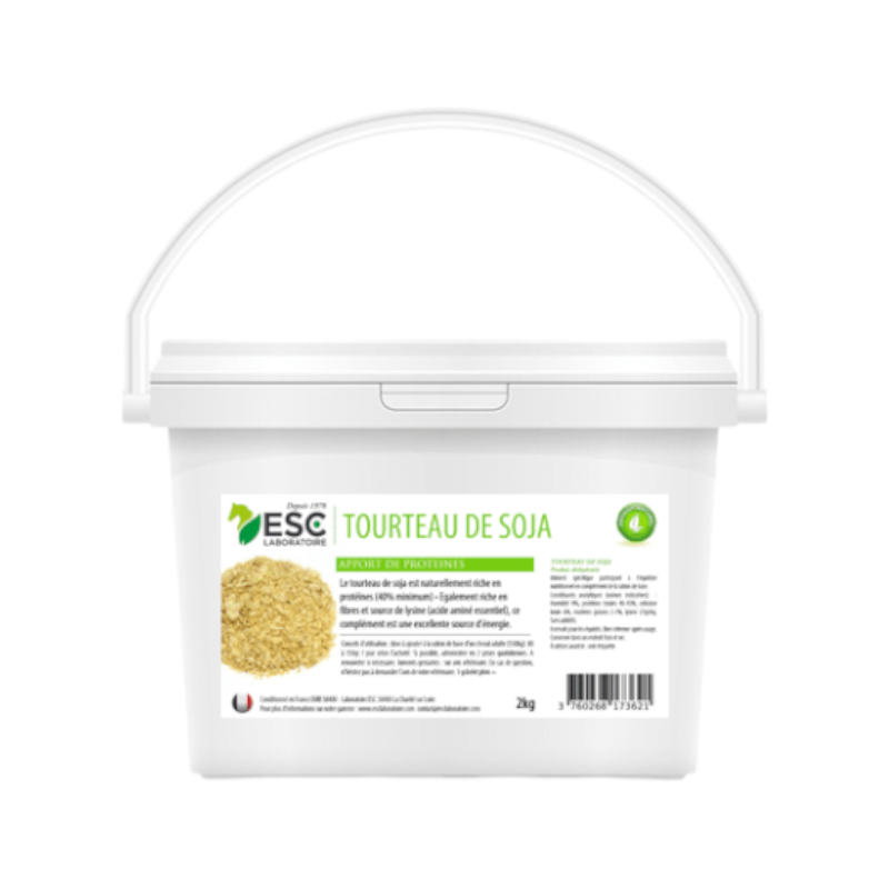 ESC Laboratoire - Complément alimentaire apport en protéines et soutien énergétique Tourteau de soja | - Ohlala