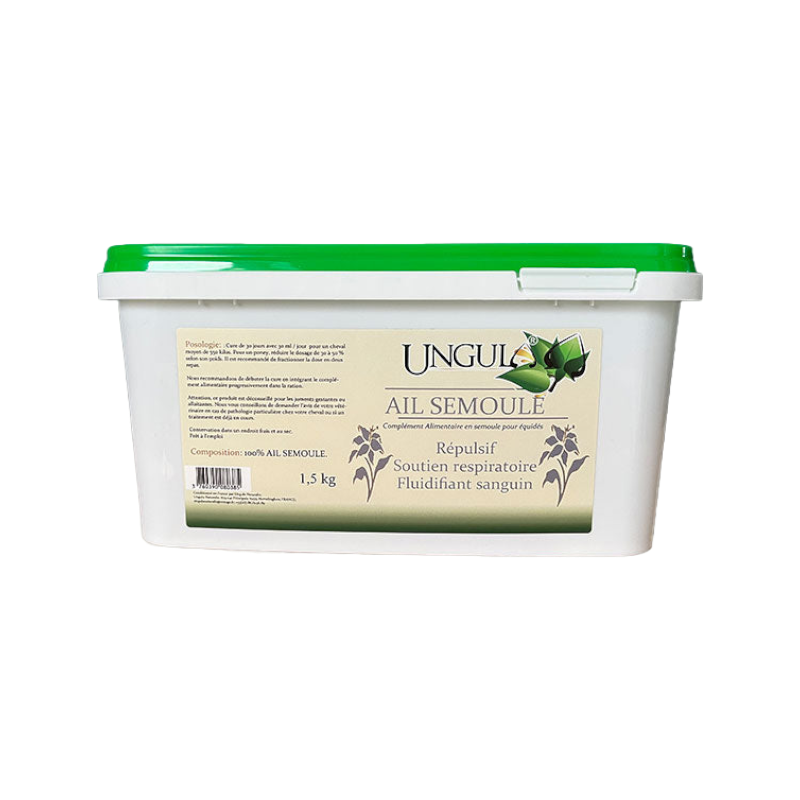 Ungula Naturalis - Complément alimentaire soutien respiratoire Ail semoule | - Ohlala