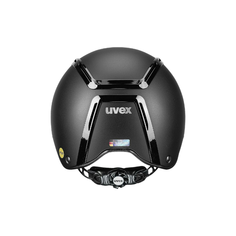 Uvex - Casque d'équitation Exxeed Mips noir mat