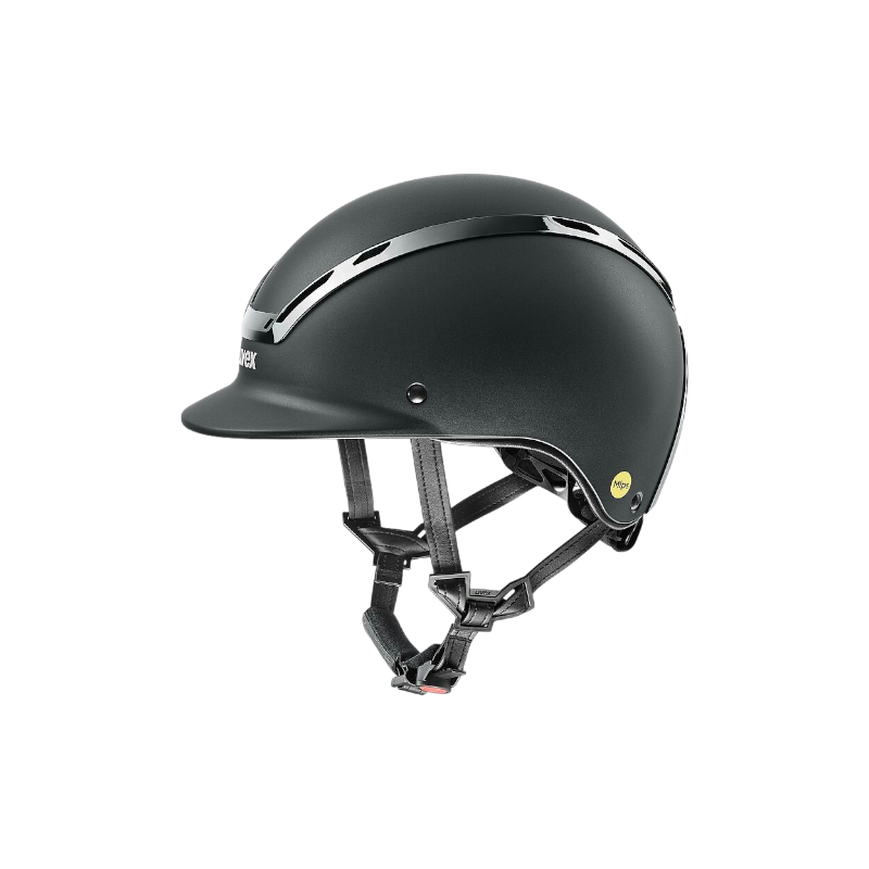 Uvex - Casque d'équitation Exxeed Mips noir mat