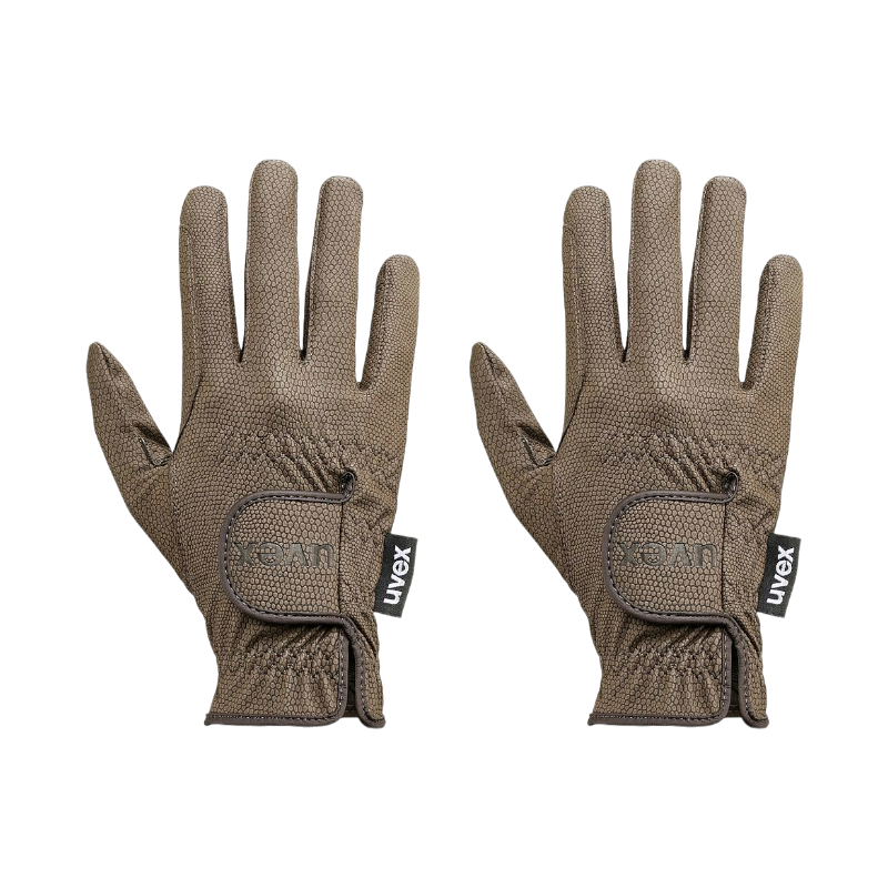 Uvex - Gants d'équitation adulte Sportstyle marron