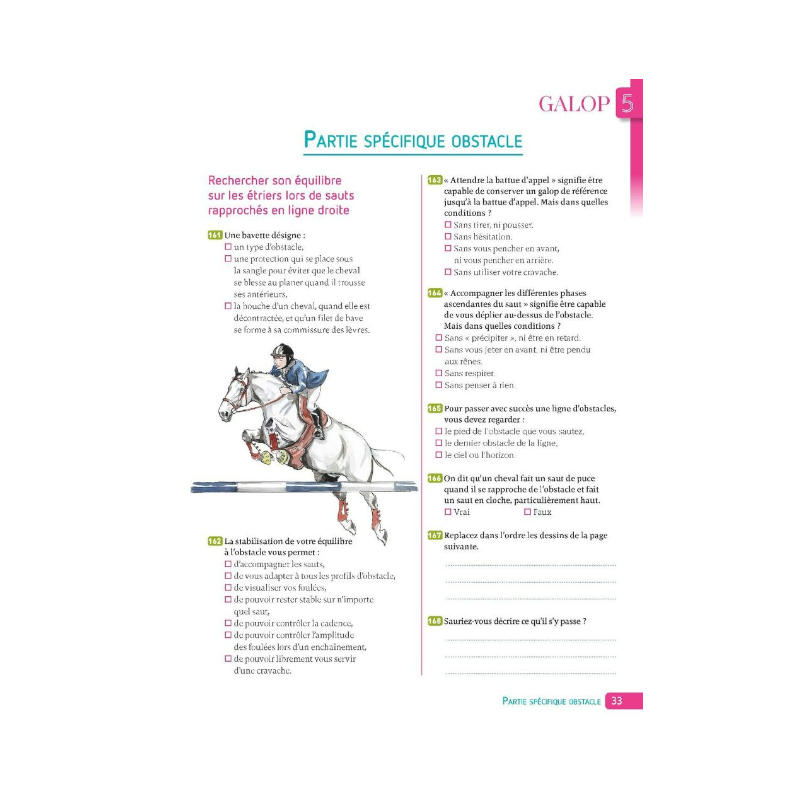 Vigot - Cahier d'exercices réussir ses galops 5 à 7 | - Ohlala