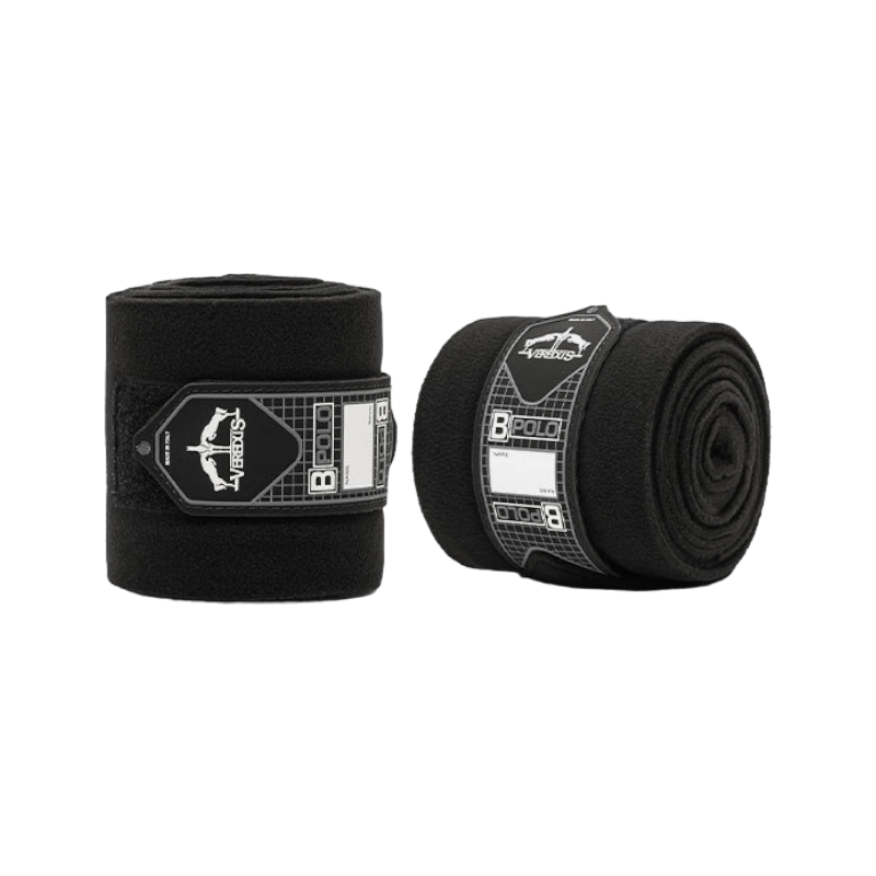 Veredus - Bandes de polo noir (x2) | - Ohlala
