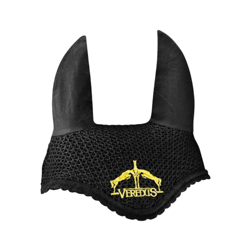 Veredus - Bonnet pour chevaux Noir / Or | - Ohlala